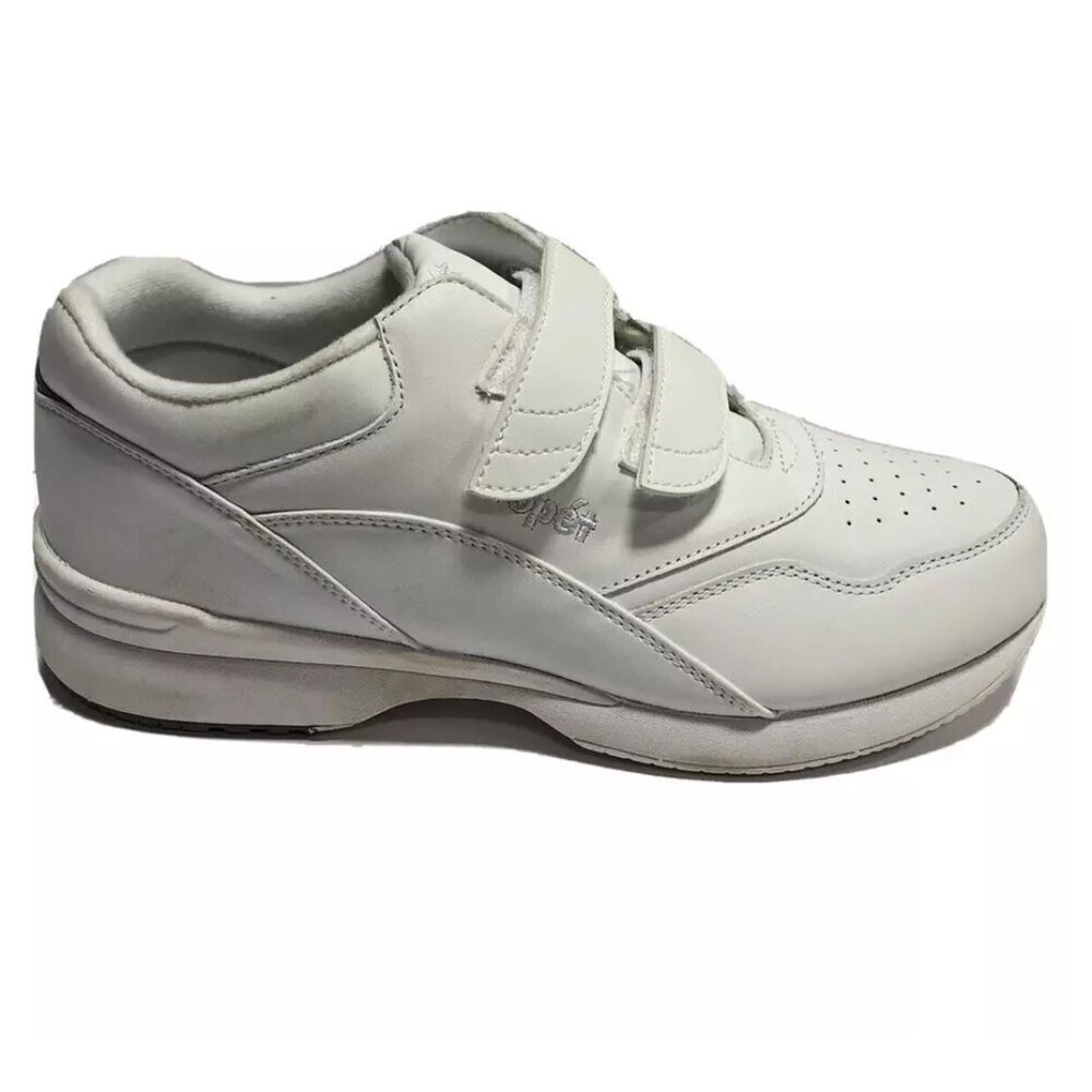 Propet Women’s Tour Walker Strap, White Sneaker, Size 10.5N